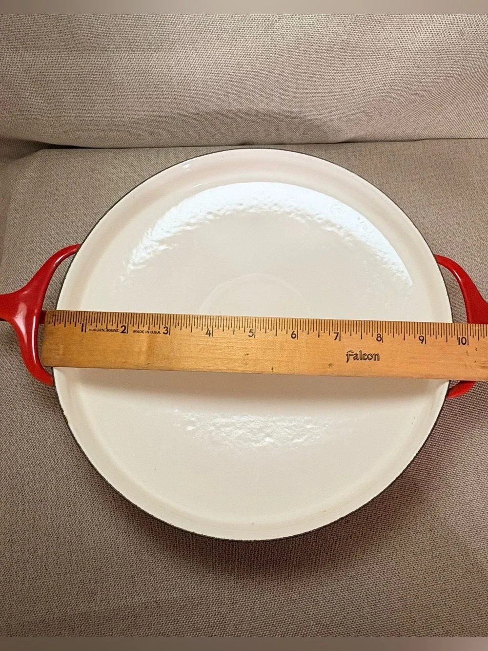 Vintage Dansk Kobenstyle Red Paella Pan IHQ Denmark Jens Quistgaard MCM